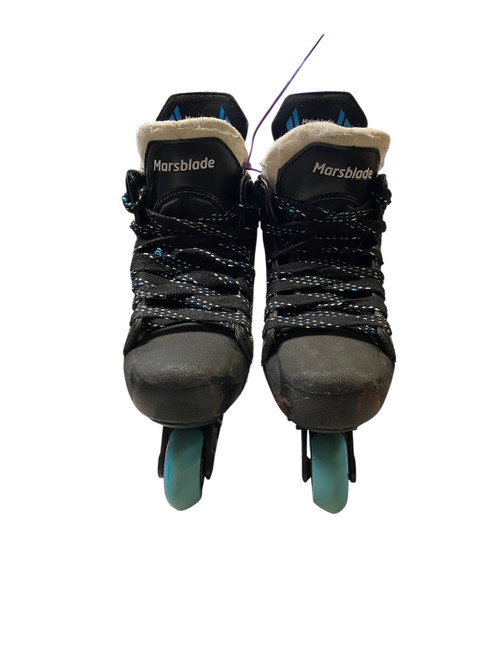 Vist Large View of Product Image Which is Used MARSBLADE Junior Rec Fitness Skates Black Junior 02