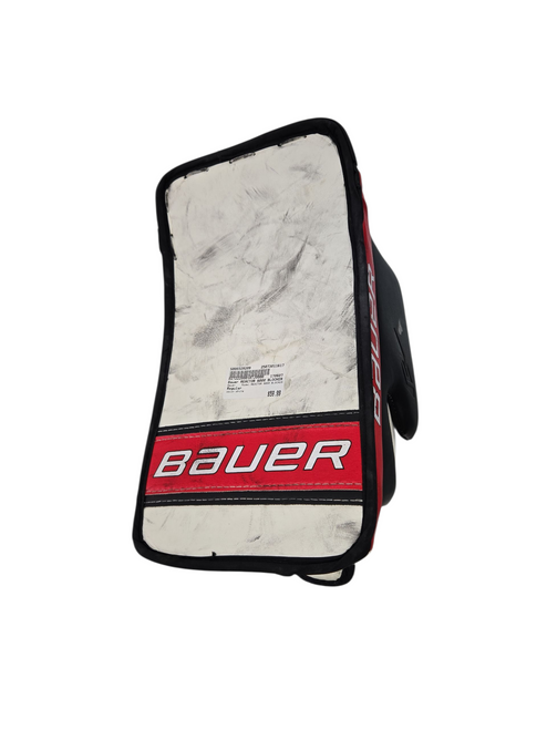 Vist Large View of Product Image Which is Used Bauer REACTOR 6000 BLOCKER Senior Goalie Blocker White 11617-S000329209