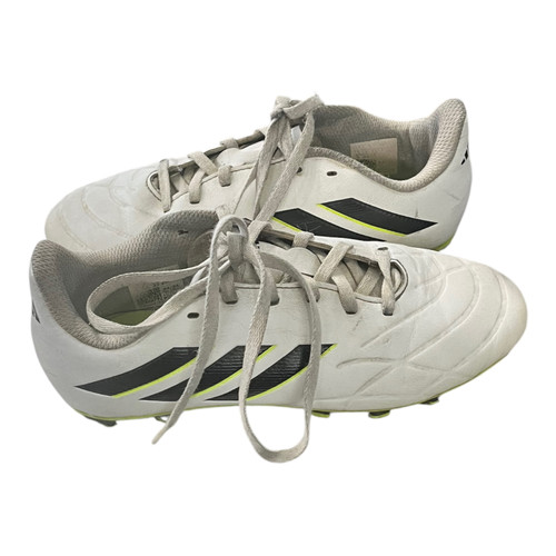 Vist Large View of Product Image Which is Used Adidas Soccer Cleats White Junior 03 11820-S000044231