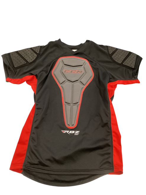 Vist Large View of Product Image Which is Used CCM Hockey Tops Junior Black MD
