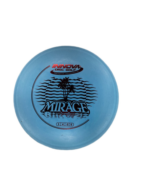 Vist Large View of Product Image Which is Used Innova MIRAGE Disc Golf Putter Royal Blue 11735-S000351371