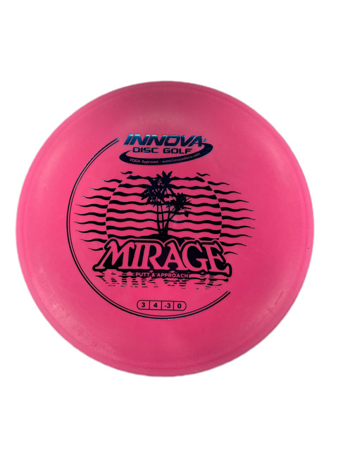 Vist Large View of Product Image Which is Used Innova MIRAGE Disc Golf Putter Pink 11735-S000351375