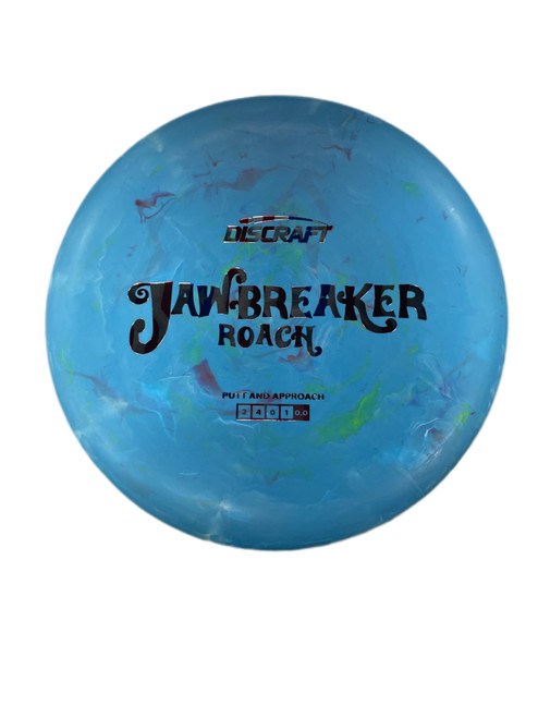 Vist Large View of Product Image Which is Used Discraft JAWBREAKER ROACH Disc Golf Putter Royal Blue 11735-S000351382