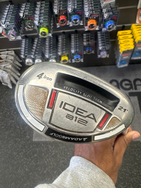 Vist Large View of Product Image Which is Used Adams IDEA A12 Mens Individual Iron RH 4 Iron