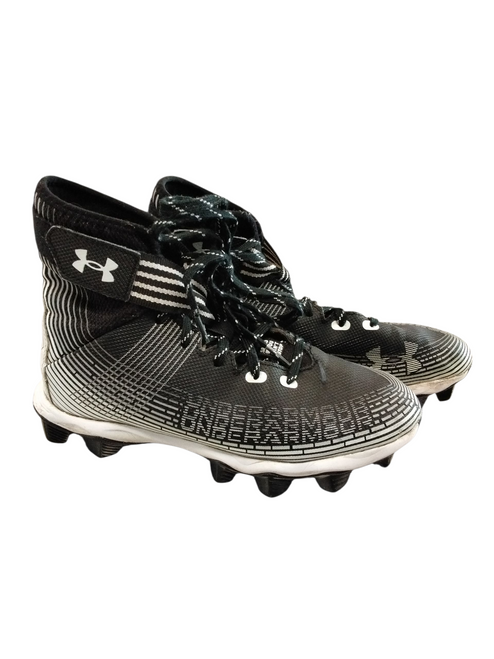 Vist Large View of Product Image Which is Used Under Armour Jr FB Cleats Black Junior 05.5 11866-S000027077
