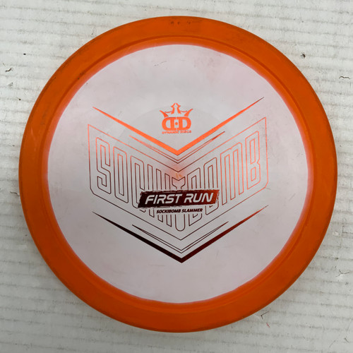 Vist Large View of Product Image Which is Used Dynamic Discs SOCKIBOMB SLAMMER Disc Golf Putter Orange 172g 11762-S000067036