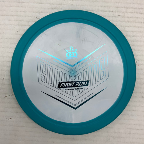 Vist Large View of Product Image Which is Used Dynamic Discs SOCKIBOMB SLAMMER Disc Golf Putter Teal 174g 11762-S000067037