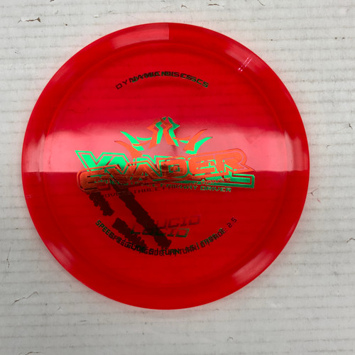 Vist Large View of Product Image Which is Used Dynamic Discs LUCID EVADER Disc Golf Driver Red 176g 11762-S000067046
