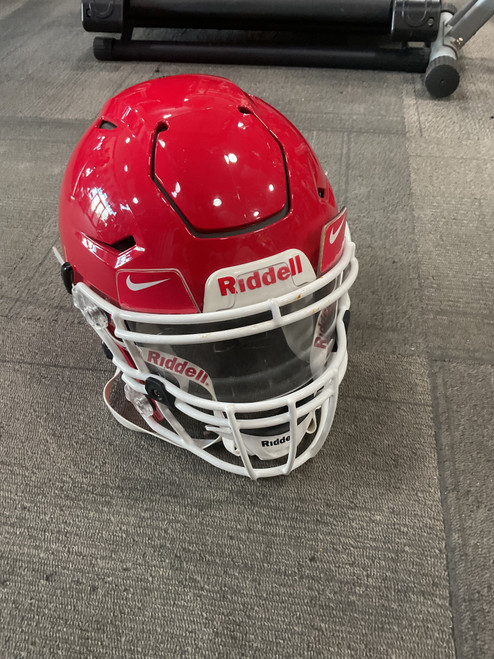 Vist Large View of Product Image Which is Used Riddell SPEEDFLEX 2020 INITAL SEASON FB Helmet Red XL 11614-S000218318