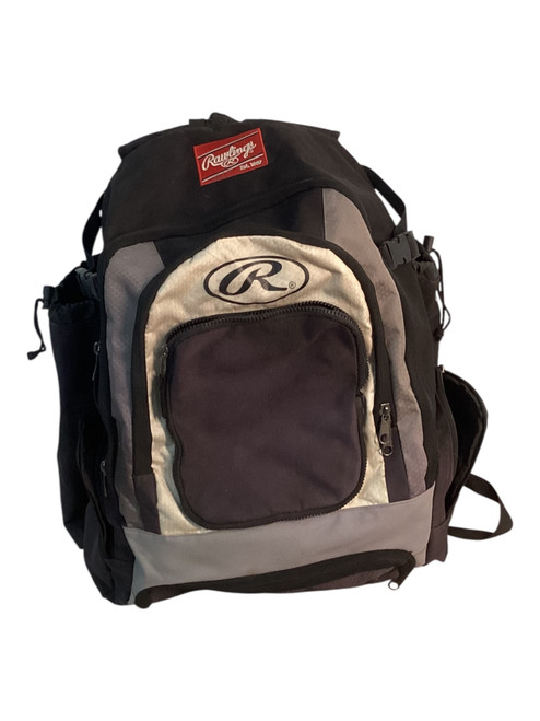 Vist Large View of Product Image Which is Used Rawlings BACK PACK BB/SB Player Backpack Black 11709-S000070528