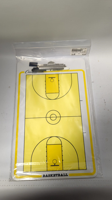 Vist Large View of Product Image Which is Used Champion Sports DRY ERASE BOARD Basketball Other White MD