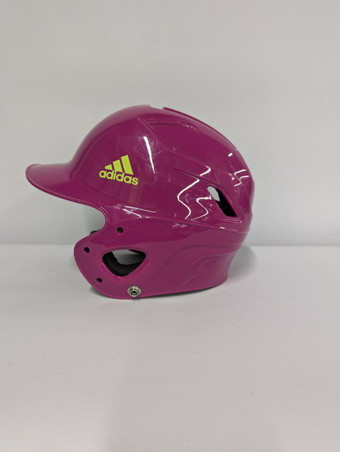 Vist Large View of Product Image Which is Used Adidas CLIMA LITE Batting Helmet No Mask Pink S/M