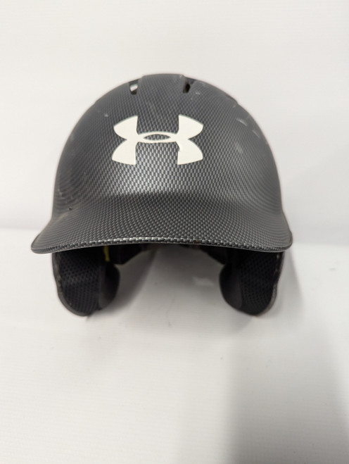 Vist Large View of Product Image Which is Used Under Armour UABH2-100 Batting Helmet No Mask Grey M/L