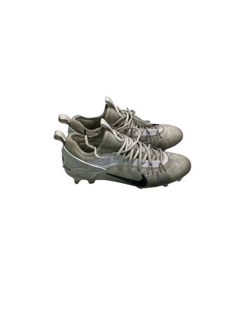 Vist Large View of Product Image Which is Used Nike HUARACHE LAX Cleats Mens White Senior 10
