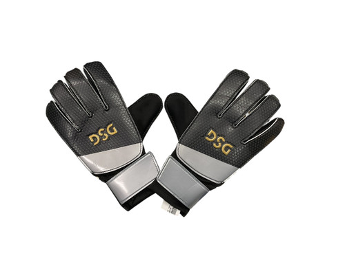 Vist Large View of Product Image Which is USED DSG GOALIE GLOVES Soccer Goalie Gloves Black 7