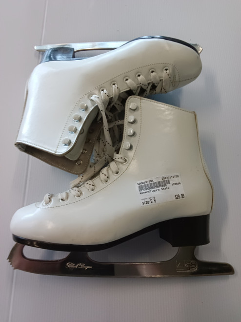 Vist Large View of Product Image Which is Used WomensFigure Skate White Senior 9