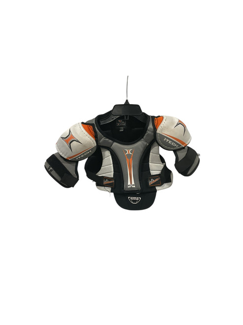 Vist Large View of Product Image Which is Used Itech ROOKIE Youth Shoulder Pads MD 11847-S000028192