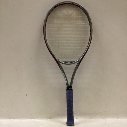 Vist Large View of Product Image Which is Used Prince 0 3 SPEEDPORT RED Adult Tennis Racquet Red 4 3/8"