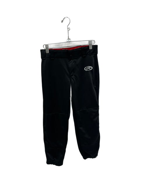 Used Rawlings Womens SM Black Softball Pants 11692-S000139441 Vist Large View of Product Image Which is Used Rawlings Womens SM Black Softball Pants
