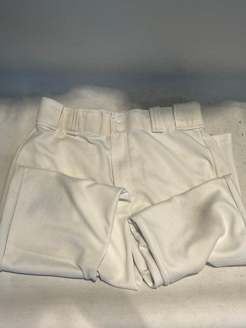 Vist Large View of Product Image Which is Used Rawlings WHITE FULL LENGTH PANT BB/SB Pant Boys White 2X 11878-S000021924