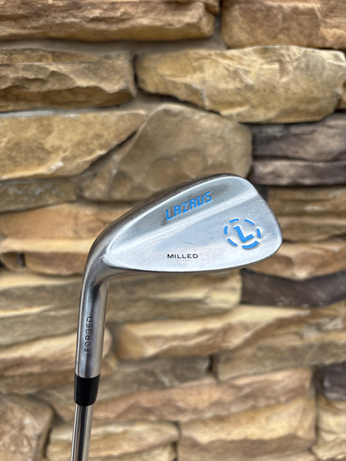 Vist Large View of Product Image Which is Used Lazarus LEFT HANDED FORGED MILLED Golf Wedge Mens LH 52 Degree 10558-S000239649