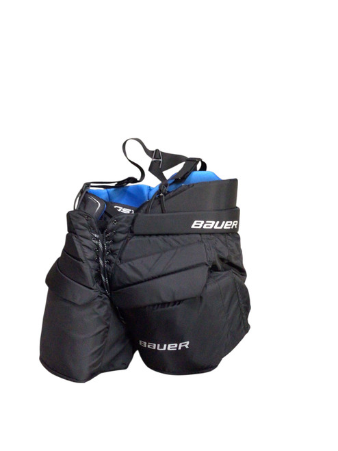 Used Bauer GSX Senior Goalie Pant Black LG 11768-S000225824 Vist Large View of Product Image Which is Used Bauer GSX Senior Goalie Pant Black LG