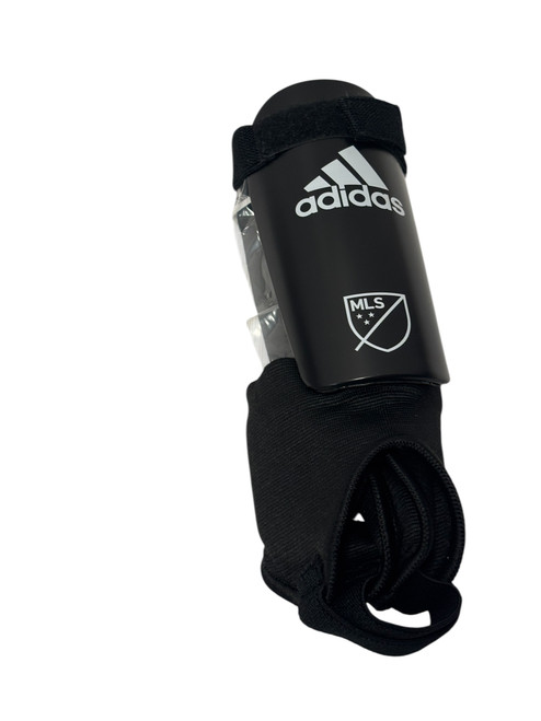 Vist Large View of Product Image Which is New Adidas MLS X YOUTH Soccer Shin Guards Youth Black LG 4'7" - 5'3" 11731-S000144617