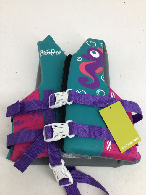 Vist Large View of Product Image Which is Used Stearns CHILD PFD 30-50LBS Child PFD Teal Child 30-50