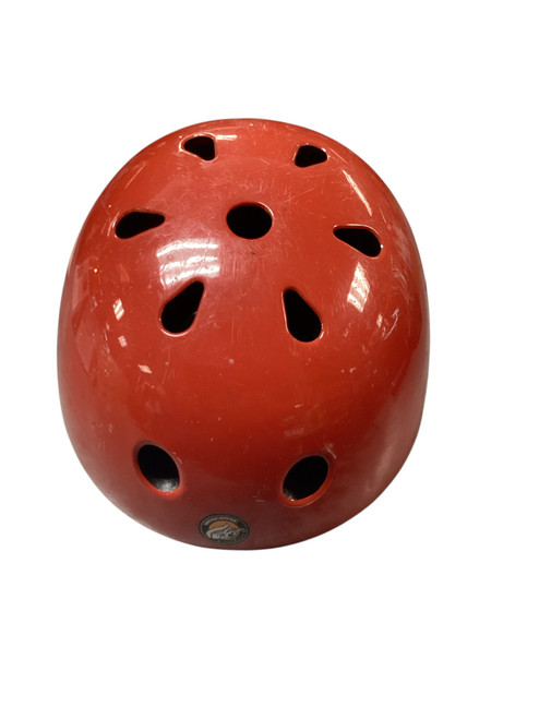 Vist Large View of Product Image Which is Used Mongoose RED HELMET Bike Helmet Red One Size