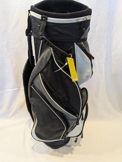 Vist Large View of Product Image Which is Used Powerbilt TPS Mens Cart Bag Black