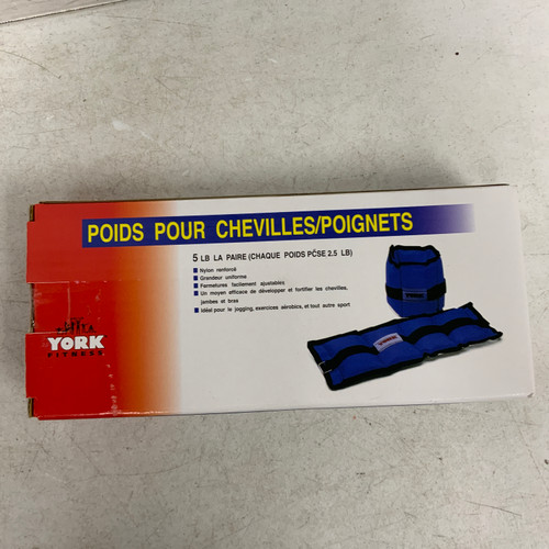 Vist Large View of Product Image Which is New YORK 2X2.5LB ANKLE WEIGHTS