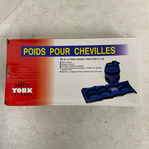 Vist Large View of Product Image Which is New YORK 2X5LB ANKLE WEIGHTS