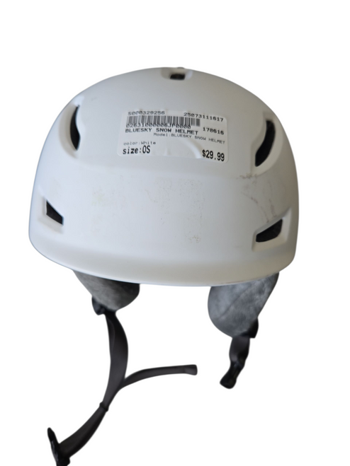 Vist Large View of Product Image Which is Used BLUESKY SNOW HELMET Snowsport Helmet Adult White One Size 11617-S000329256