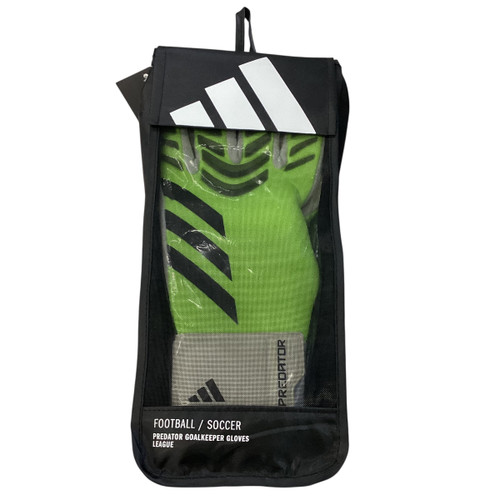 Vist Large View of Product Image Which is Used Adidas PREDATOR Soccer Goalie Gloves Green 10 11760-S000079641