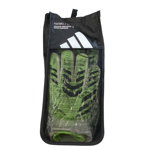 Vist Large View of Product Image Which is Used Adidas PREDATOR Soccer Goalie Gloves Green 8 11760-S000079646