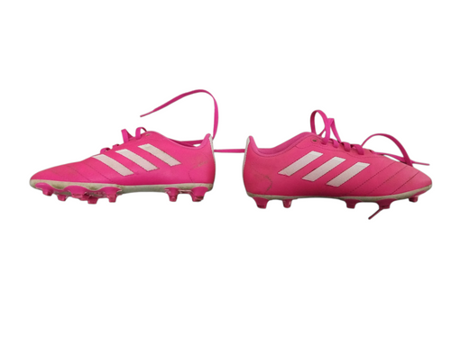 Vist Large View of Product Image Which is Used Adidas Soccer Cleats Pink Junior 02