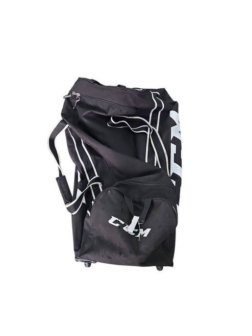 Vist Large View of Product Image Which is Used CCM Sr Hockey Wheeled Black