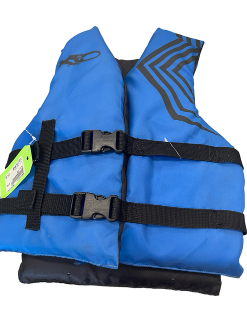 Vist Large View of Product Image Which is Used Youth PFD Royal Blue Youth 50-90 11682-S000118529