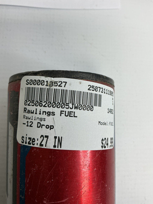 Vist Large View of Product Image Which is Used Rawlings FUEL BB/SB Youth Bat 27"