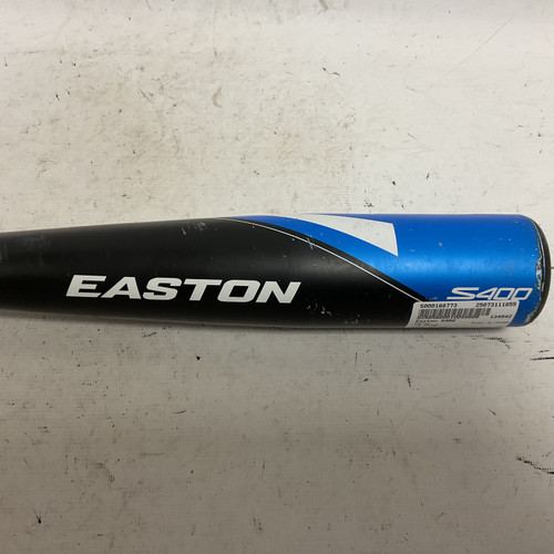 Vist Large View of Product Image Which is Used Easton S400 SL145400 USSSA 2 5/8 Baseball Bat Black And Royal Blue 31"