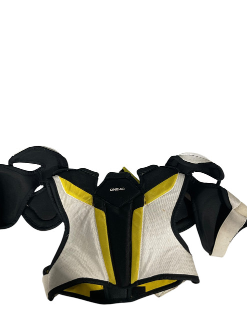 Vist Large View of Product Image Which is Used Bauer SUPREME ONE 40 Junior Shoulder Pads SM 11847-S000028240