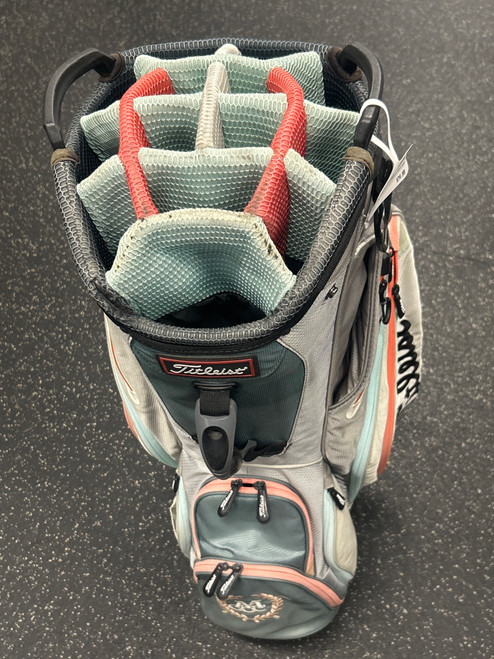 Vist Large View of Product Image Which is Used Titleist CART BAG Womens Cart Bag Grey