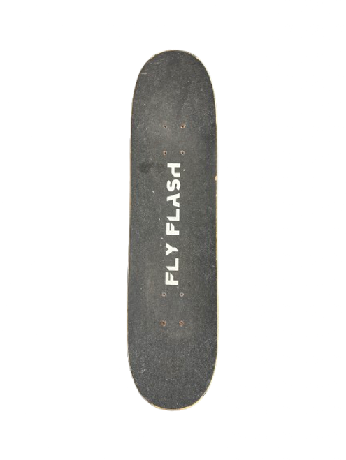 Vist Large View of Product Image Which is Used FLY FLASH SKATEBOARD Complete Skateboard Black 8" 11843-S000016822