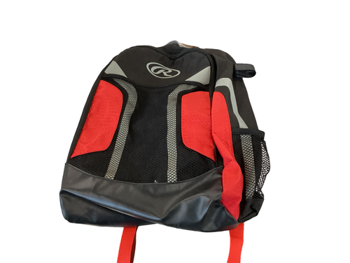 Vist Large View of Product Image Which is Used Rawlings BB/SB Player Backpack Black