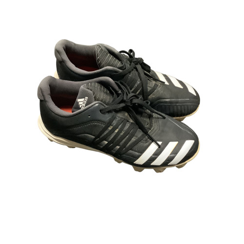 Vist Large View of Product Image Which is Used Adidas THREE STRIPE LIFE BB/SB Cleats Black Junior 03