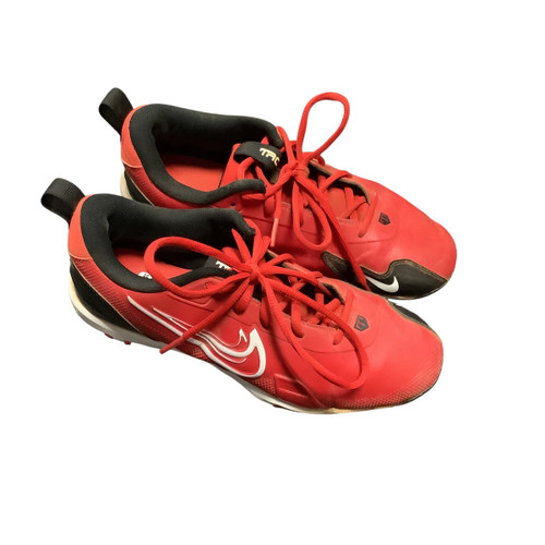 Vist Large View of Product Image Which is Used Nike FORCE TROUT 9 KEYSTONE BB/SB Cleats Red Junior 05.5