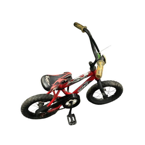 Vist Large View of Product Image Which is Used Huffy ROCK IT Training Wheel Bike Boys Red 12" 11479-S000400287