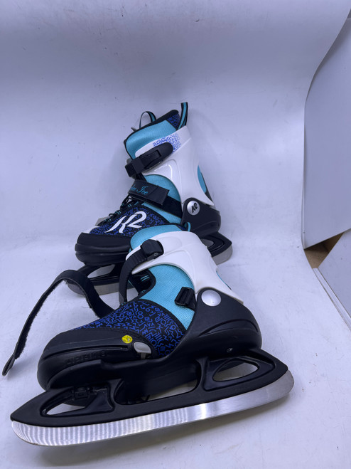 Vist Large View of Product Image Which is Used K2 MARLEE ICE Womens Softboot Skate Royal Blue Adjustable