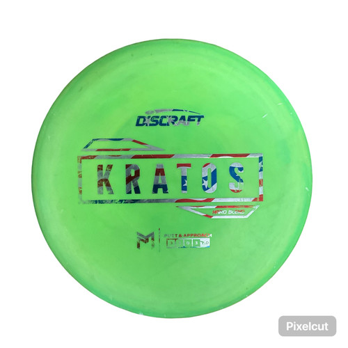 Vist Large View of Product Image Which is Used Discraft HARD KRATOS Disc Golf Putter Green 11794-S000264271