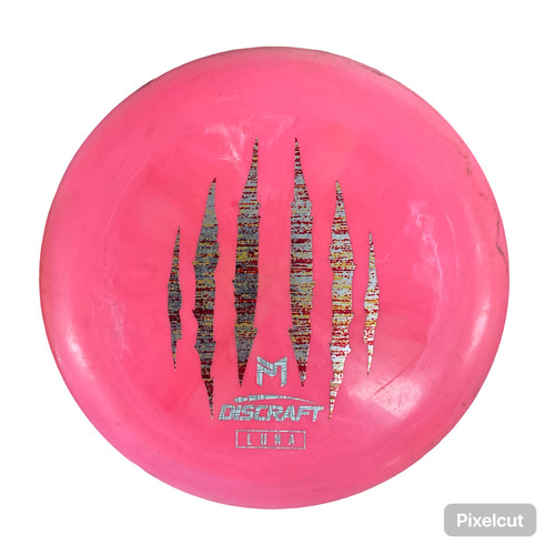 Vist Large View of Product Image Which is Used Discraft 6X LUNA Disc Golf Putter Pink 11794-S000264273